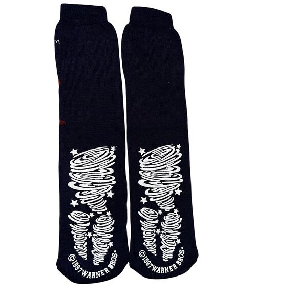 Tasmanian Devil Vintage Looney Tunes 1997 grip Slipper Socks Vintage adult OS - Picture 6 of 6